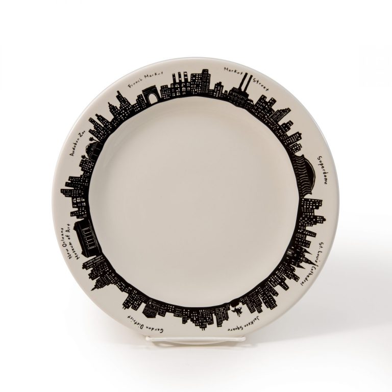 New Orleans Skyline Collection Dinnerware Sets | New Orleans Museum of Art