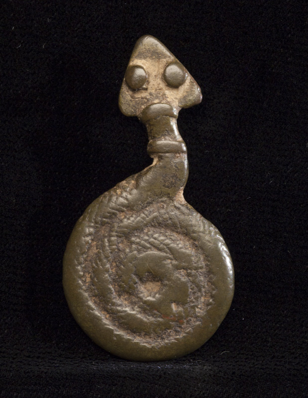 Coiled Snake Amulet