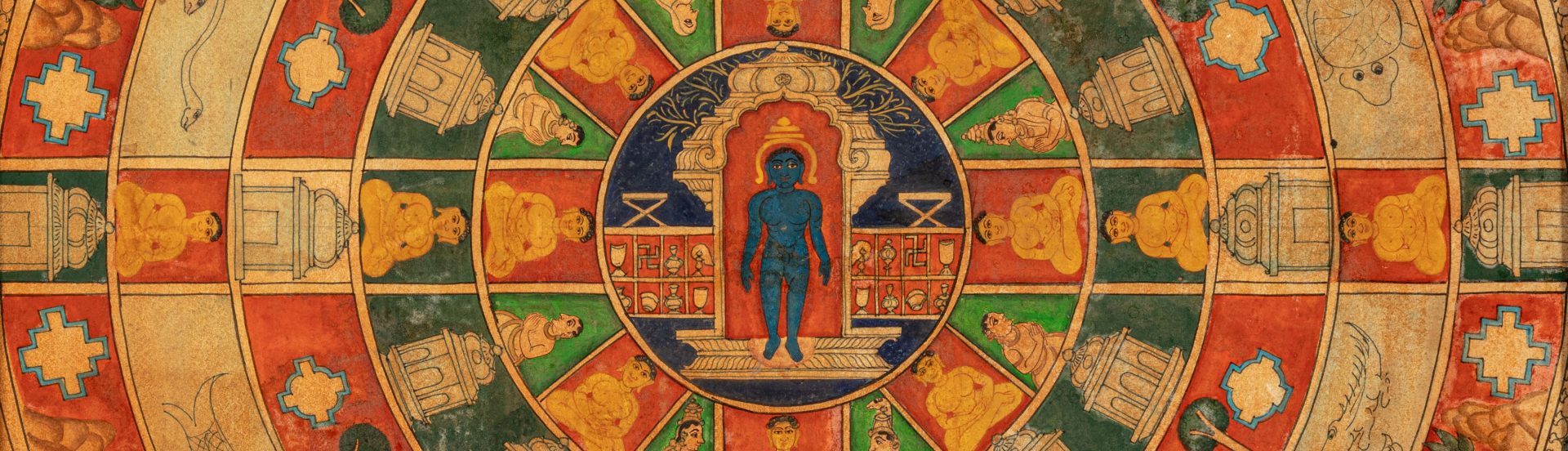 The sculptures, paintings, and manuscripts on view illuminate the visual traditions of Jainism. 
